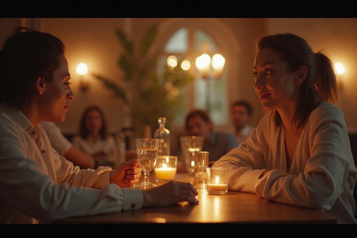 Branded content production with creative lighting